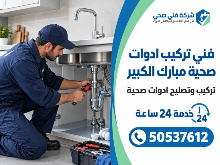 أدوات صحية مبارك الكبير 50537612  تركيب وتصليح الأدوات الصحية في مبارك الكبير