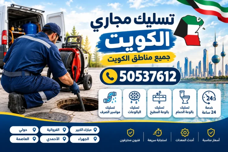 تسليك مجاري الكويت